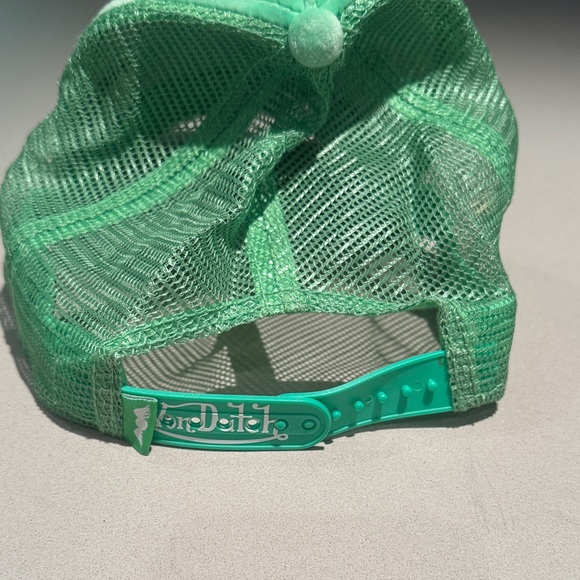 Von Dutch Mint Green Mesh Cap - Picture 4 of 8